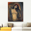 Edvard Munch Madonna Kanvas Tablo