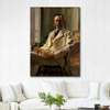 Man with the Cat by Cecilia Beaux as Fine Art Print