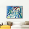Marc Chagall Sirk Dansçısı Kanvas Tablo