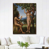 Mariotto Albertinelli The Temptation of Adam and Eve Art Print