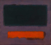 Mark Rothko Bordo Üzerinde Gri ve Turuncu No 8 Kanvas Tablo