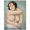 Nils Dardel Marthe Kanvas Tablo