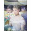 In the Lodge by Mary Cassatt