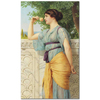 John William Godward Anılar Kanvas Tablo
