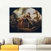 Angelica Kauffman Miranda ve Ferdinand Kanvas Tablo