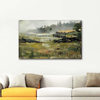 Misty Landscape by Akseli Gallen Kallela as Art Print
