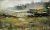 Misty Landscape by Akseli Gallen Kallela