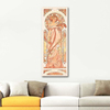Moet Chandon White Star by Alphonse Mucha as Art Print