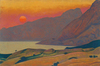 Nicholas Roerich Monhegan Maine Kanvas Tablo