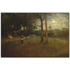 George Inness Mehtapta Tarpon Florida Kanvas Tablo