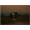 George Inness Ayın Doğuşu Kanvas Tablo
