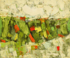 Mordecai Ardon Manzara Kanvas Tablo