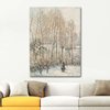 Morning Sunlight on the Snow, Eragny-sur-Epte by Camille Pissarro as Art Print