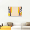 Morris Louis Alpha Iota Art Print