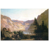 Mountain Lake by Thomas Hill as Fine Art Print