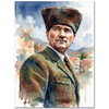 Mustafa Kemal Atatürk Portre 01 Kanvas Tablo