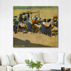 Na trhu (On the Market) by Konstantin Bauer as Fine Art Print