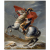Jacques-Louis David Napolyon St Bernard Geçidinde Kanvas Tablo