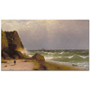 Near Newport Rhode Island by John Frederick Kensett as Fine Art Print