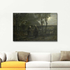 Neighborly Gossip by Jozef Israëls as Fine Art Print