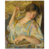 William McGregor Paxton Kayıtsızlık Kanvas Tablo