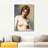 Nude Detail from Summer of Seas by Herbert James Draper as Art Print