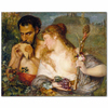 Ernst Josephson Peri ve Faun Kanvas Tablo
