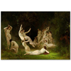 William Adolphe Bouguereau Su Perileri Kanvas Tablo