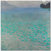 On Lake Attersee by Gustav Klimt