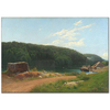 On the Island Valaam by Fyodor Vasilyev as Art Print