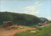 On the Island Valaam by Fyodor Vasilyev
