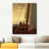 On the Sailing Boat by Caspar David Friedrich as Fine Art Print