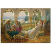 On The Terrace by Frederick Arthur Bridgman as Art Print