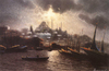 Onnik der Azarian İstanbul Peyzajı Kanvas Tablo