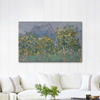 Orange Trees and Distant Mountain by Ernesto Schiess as Art Print