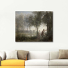 Orpheus Leading Eurydice from the Underground by Jean Baptiste Camille Corot as Art Print