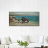 Pêcheurs à Menton by Jules Breton as Fine Art Print