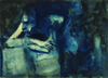 Pablo Picasso Düşünceli Kadın ve Üç Çocuk Kanvas Tablo
