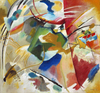 Painting With Green Center by Wassily Kandinsky