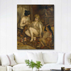 Pierre Auguste Renoir Cezayir Kostümlü Parisliler Kanvas Tablo