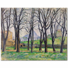 Chestnut Trees at the Jas de Bouffan by Paul Cezanne