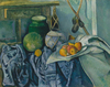 Still Life with a Ginger Jar and Eggplants by Paul Cezanne