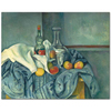 Paul Cezanne Nane Likörlü Natürmort Kanvas Tablo
