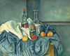 Paul Cezanne Nane Likörlü Natürmort Kanvas Tablo