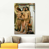 Pharaoh's Handmaidens by John Collier as Art Print