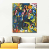 Wassily Kandinsky Okçulu Tablo Kanvas Tablo