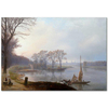 Pieschen View From Dresden by Johan Christian Dahl as Art Print