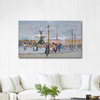 Place de la Concorde by Eugene Galien-Laloue as Fine Art Print