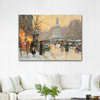 Place de la République in the Rain by Eugene Galien Laloue as Fine Art Print