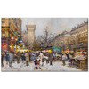 Eugene Galien-Laloue Saint Denis Kapısı Kanvas Tablo